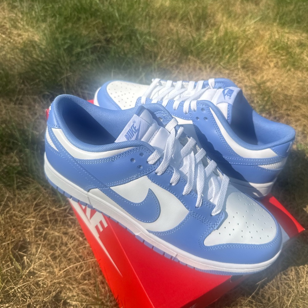 Nike Dunk Low Polar Blue Sneakers - Picture 7 of 16